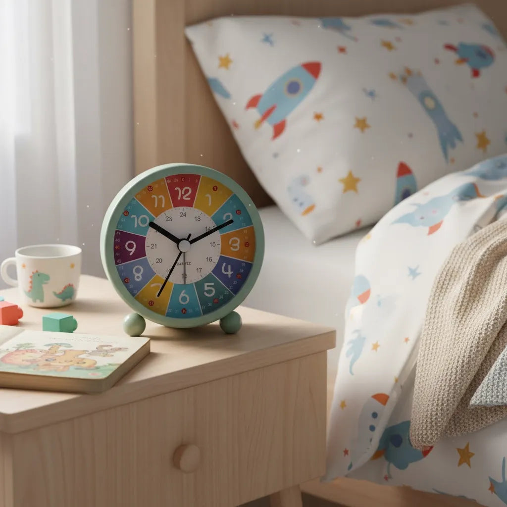 Réveil Éducatif pour Enfant Arc-en-Ciel