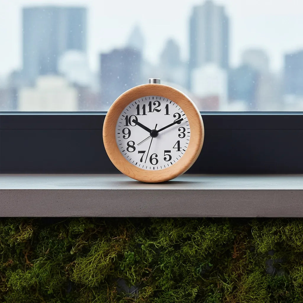 Réveil en Bois à Aiguilles