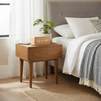 Réveil en Bois avec Chargeur à Induction