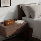 Réveil en Bois avec Chargeur à Induction