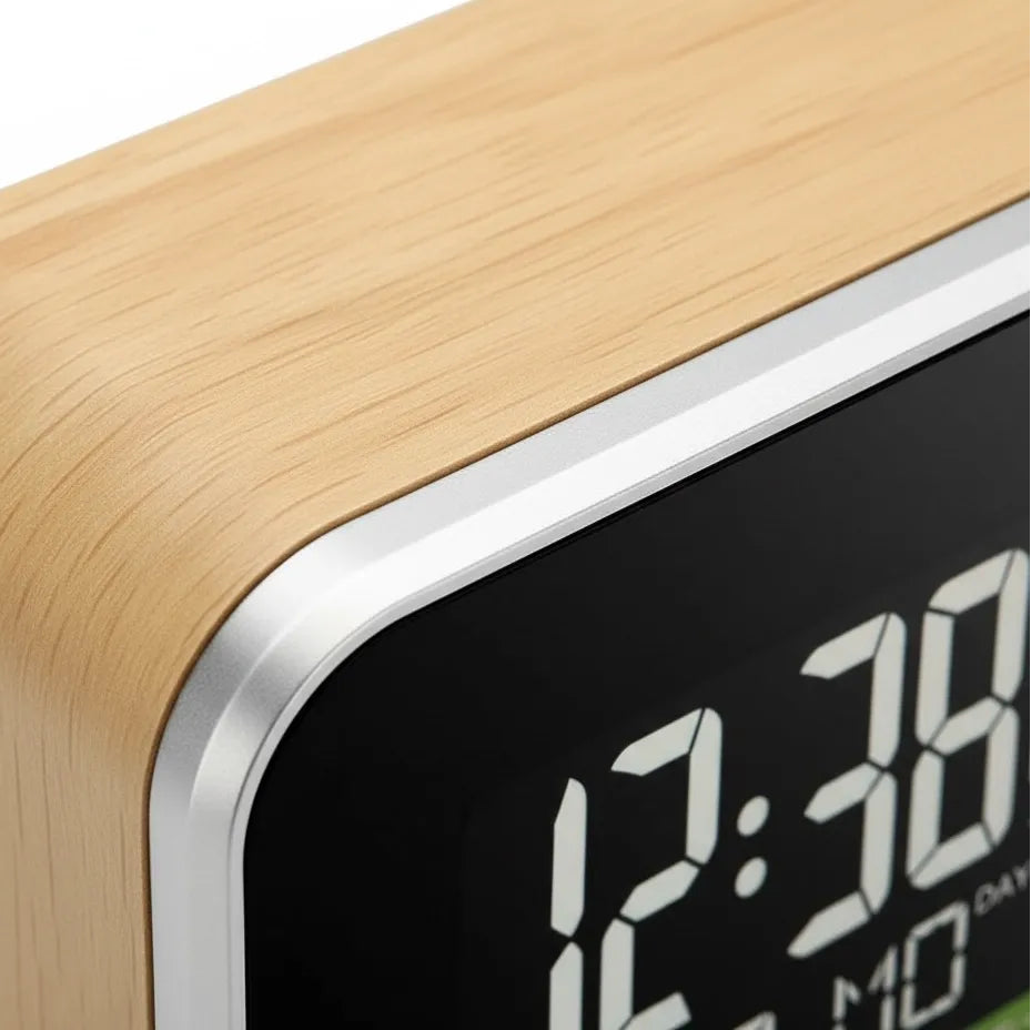 Réveil en Bois Connecté Intelligent