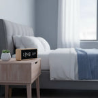 Réveil en Bois Élégant Affichage Température