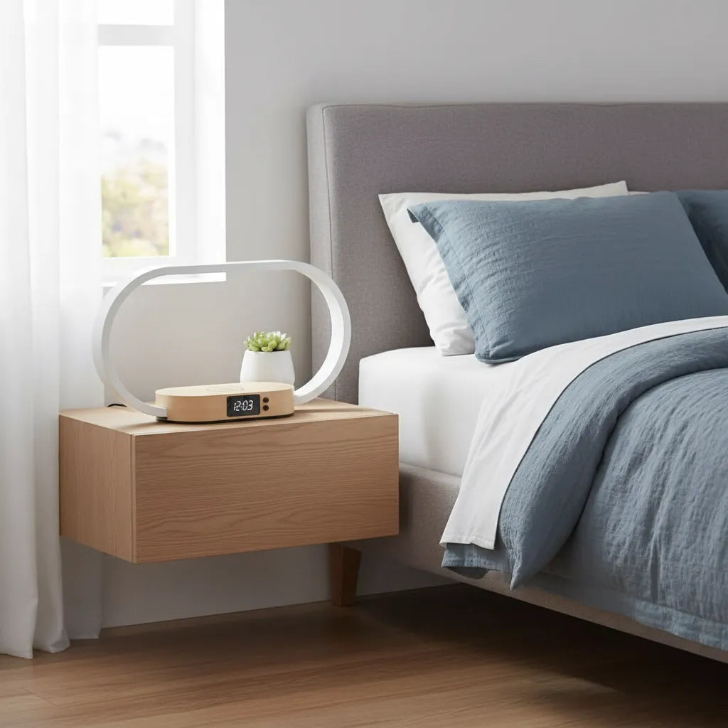 Réveil en Bois Luminothérapie