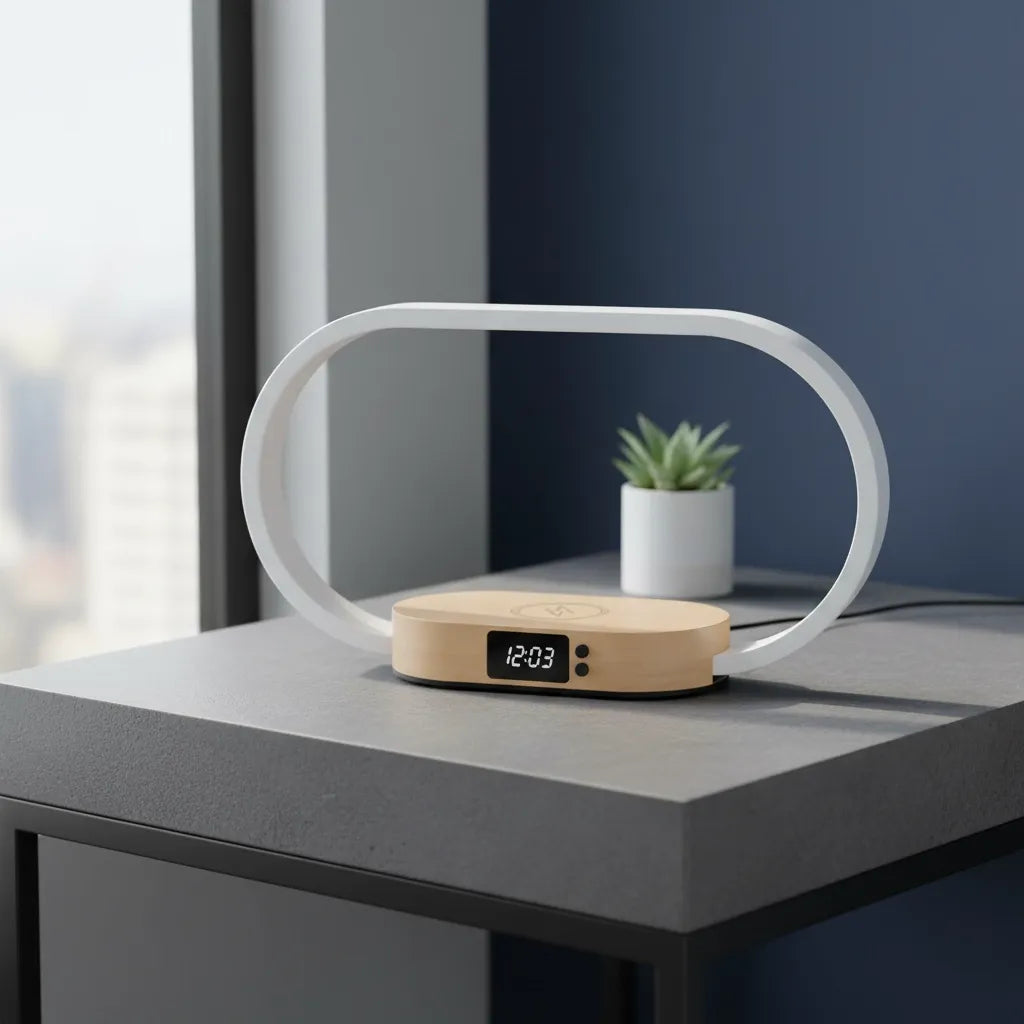 Réveil en Bois Luminothérapie