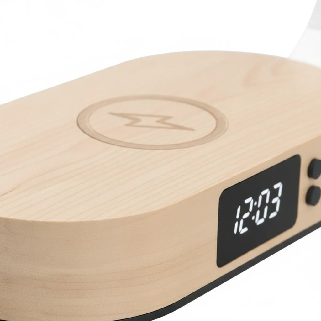 Réveil en Bois Luminothérapie