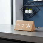 Réveil en Bois Naturel