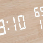 Réveil en Bois Naturel