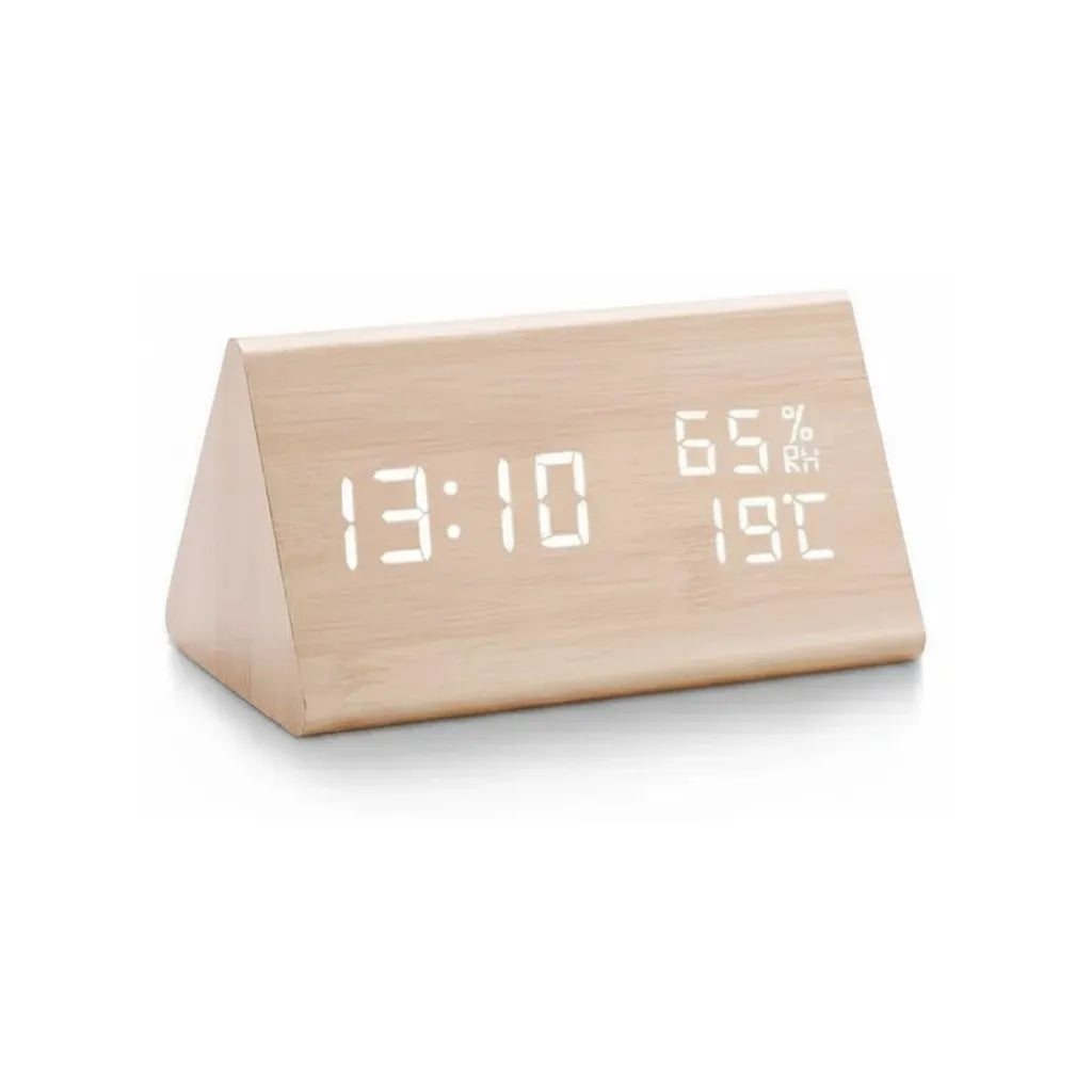 Réveil en Bois Naturel