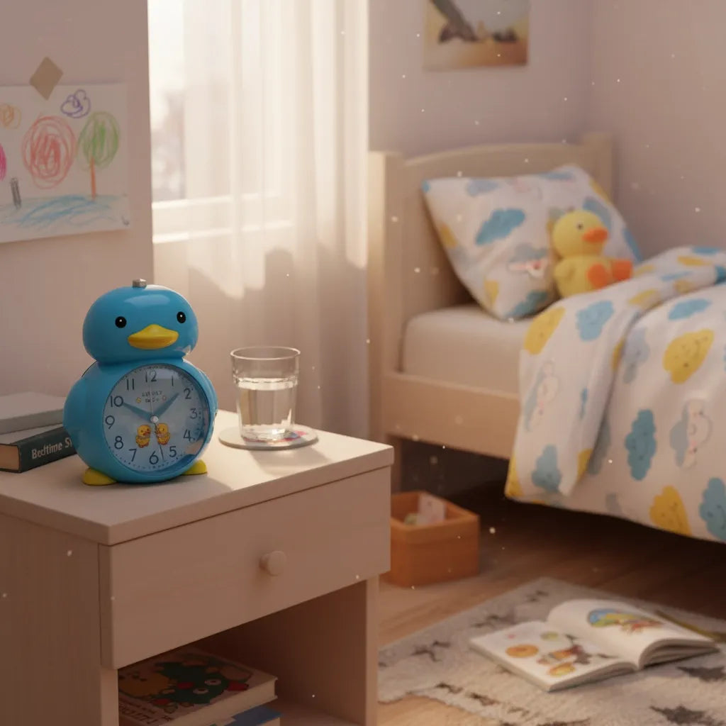 Réveil Enfant Canard Coloré