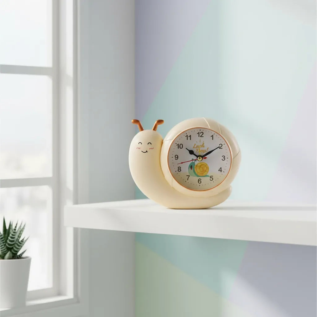 Réveil Enfant Escargot Lumineux