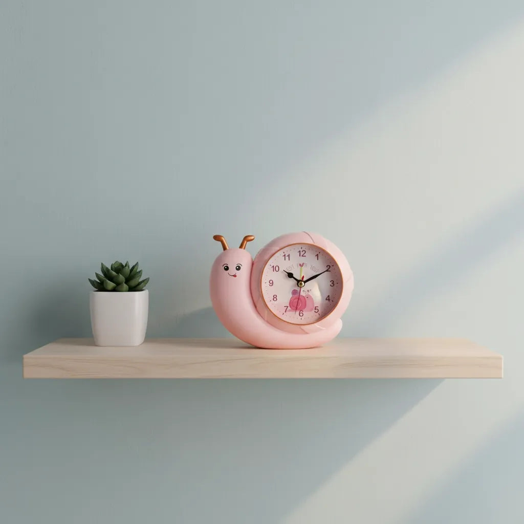 Réveil Enfant Escargot Lumineux