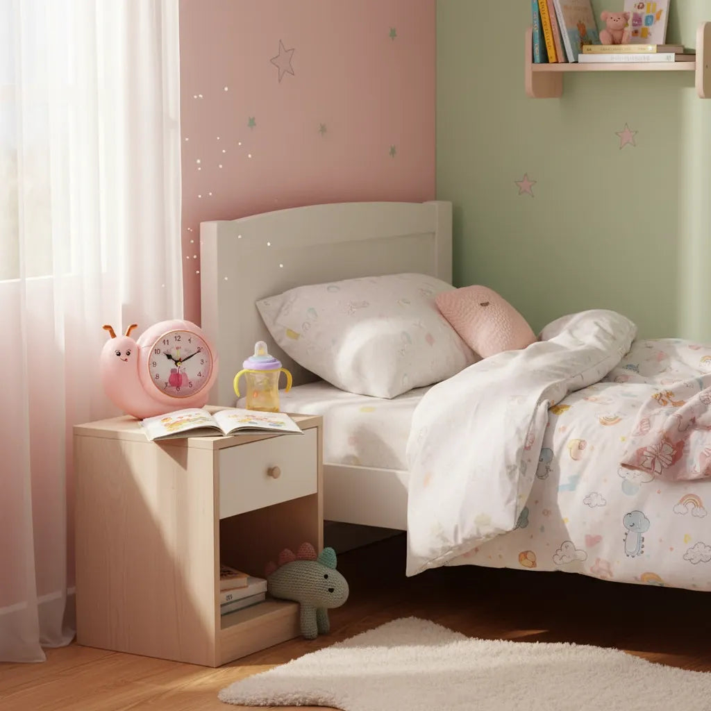 Réveil Enfant Escargot Lumineux