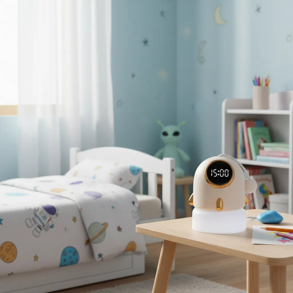 Réveil Enfant Fusée Lumineux