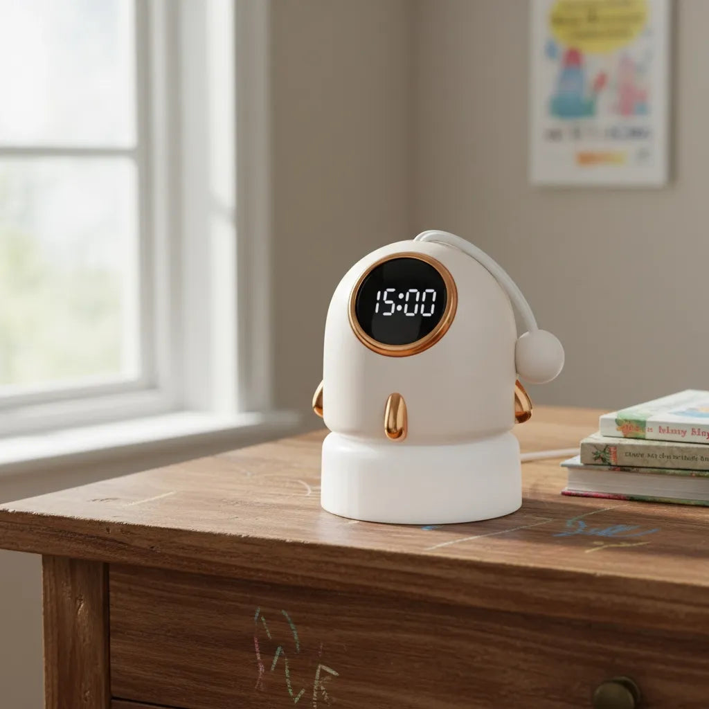 Réveil Enfant Fusée Lumineux