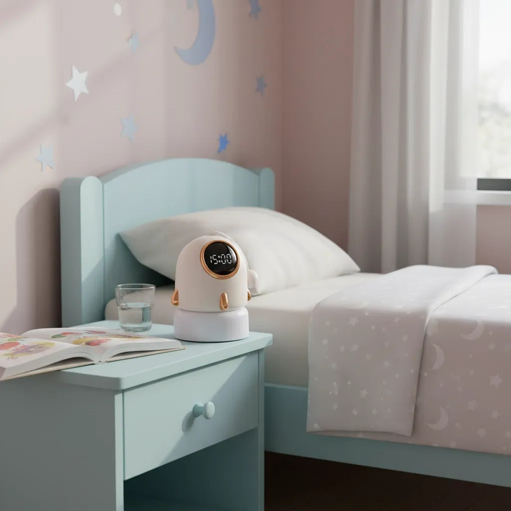 Réveil Enfant Fusée Lumineux