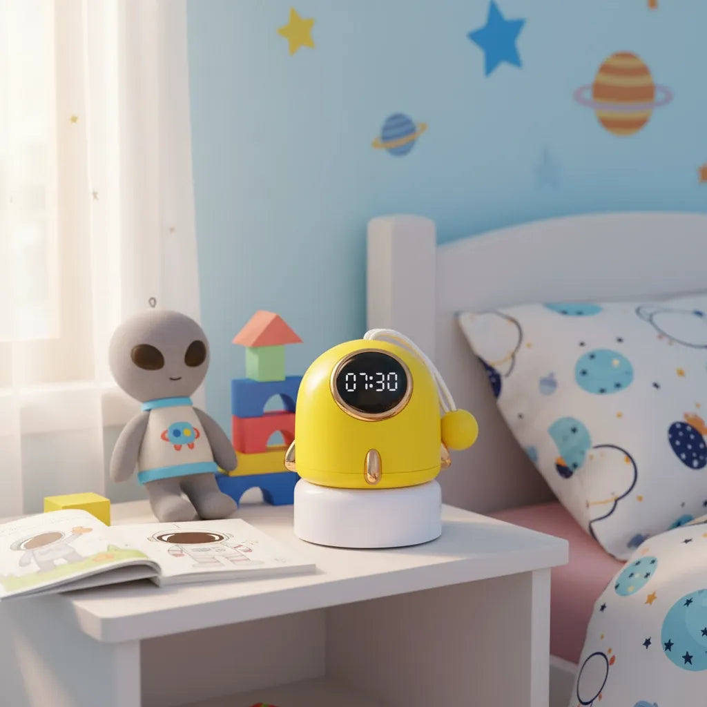 Réveil Enfant Fusée Lumineux