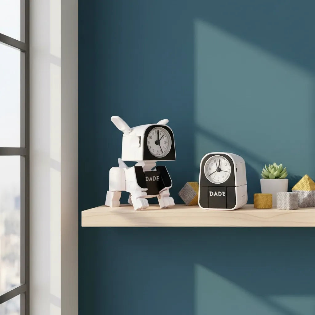 Réveil Enfant Ludique Chien Robot