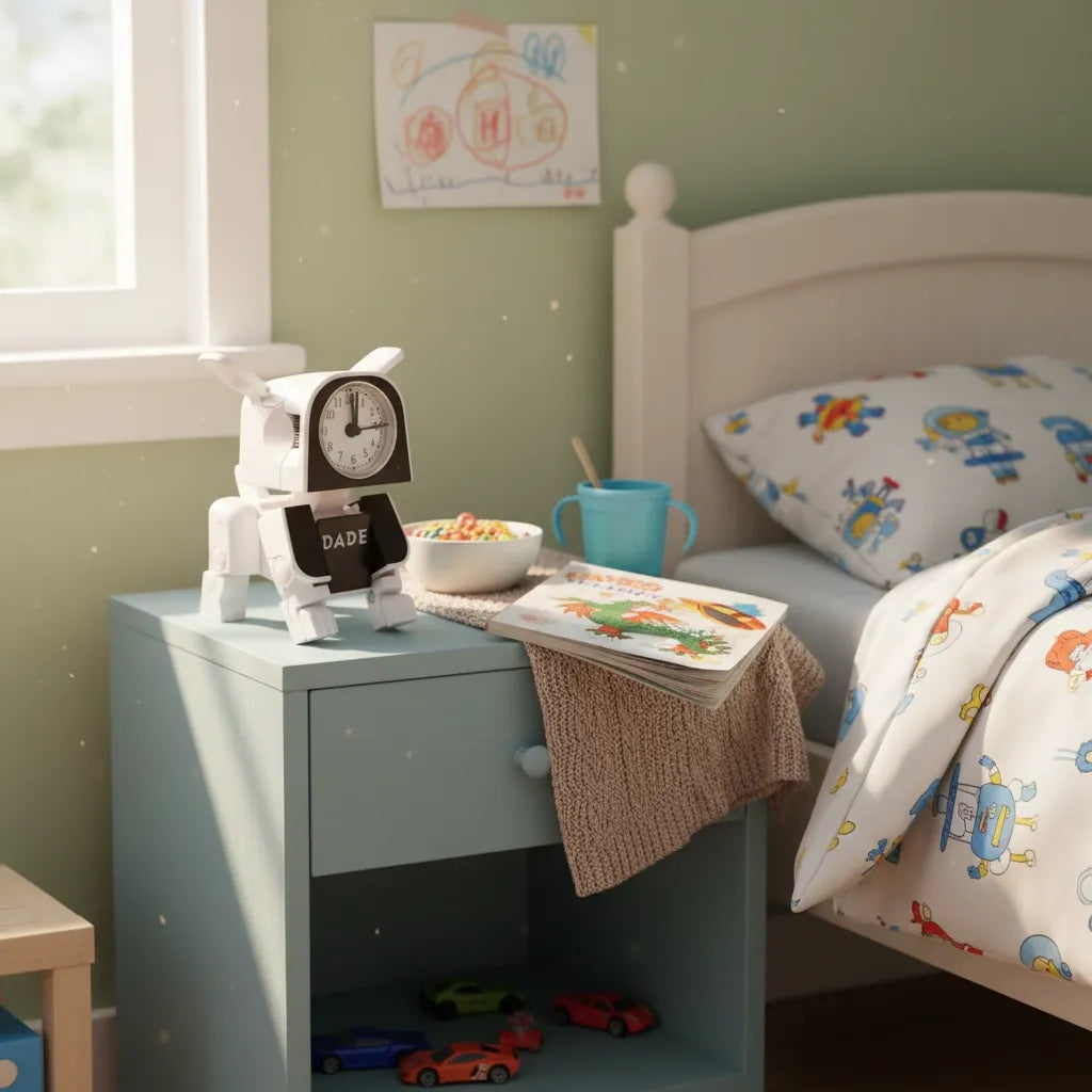 Réveil Enfant Ludique Chien Robot