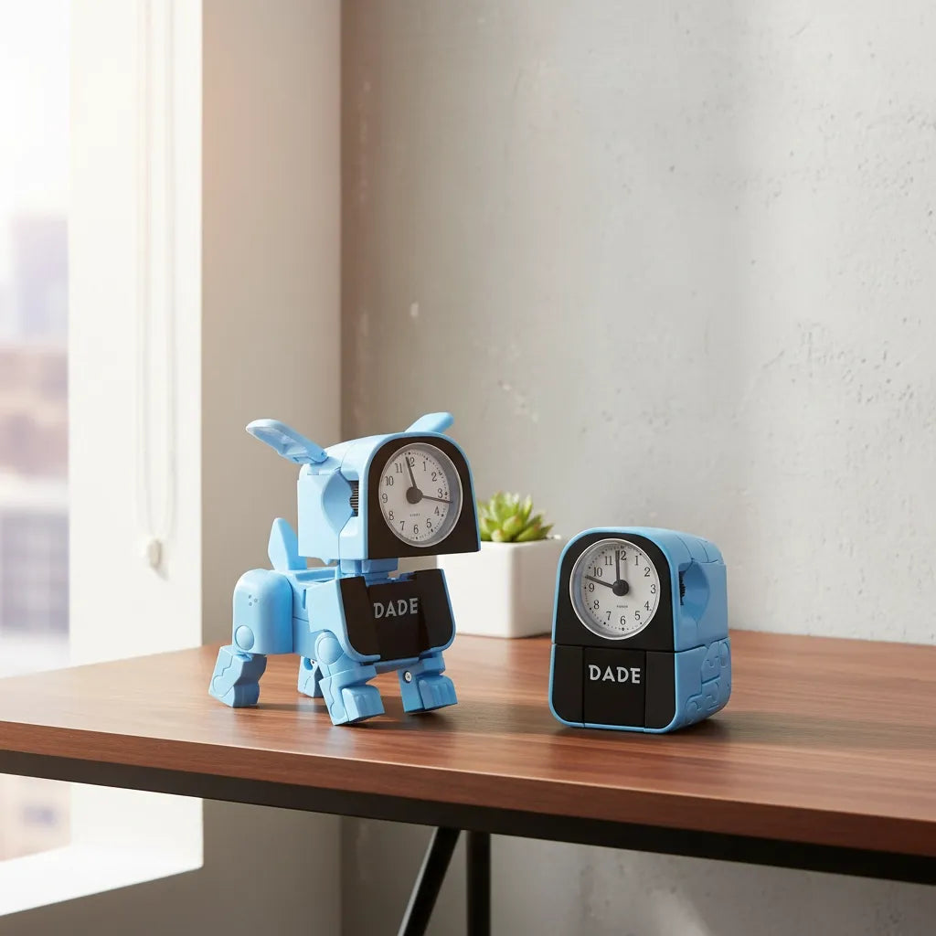 Réveil Enfant Ludique Chien Robot