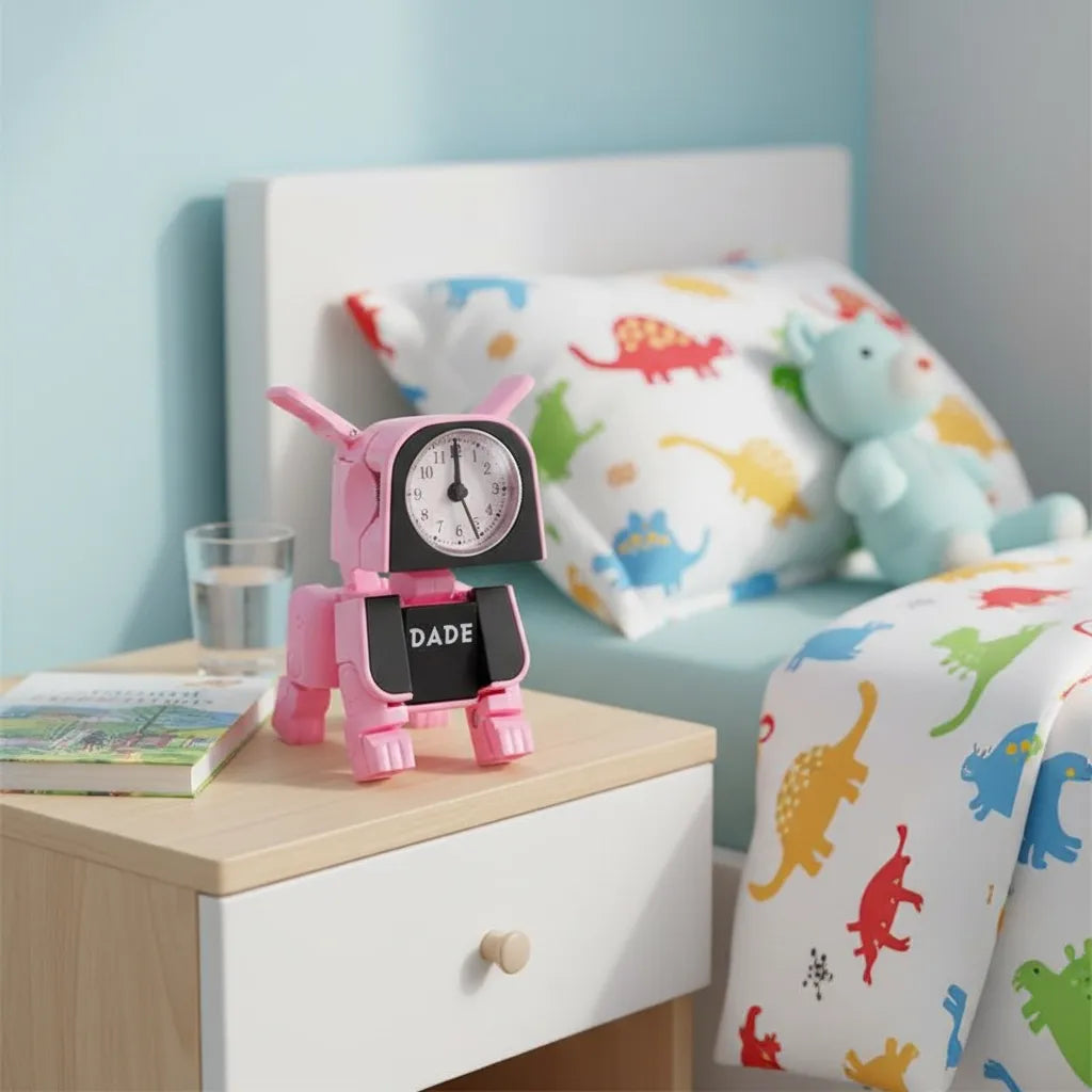 Réveil Enfant Ludique Chien Robot