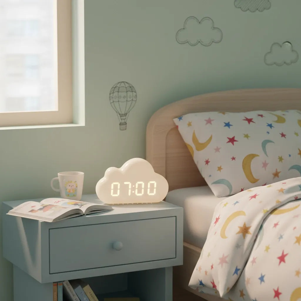 Réveil Enfant Nuage Lumineux