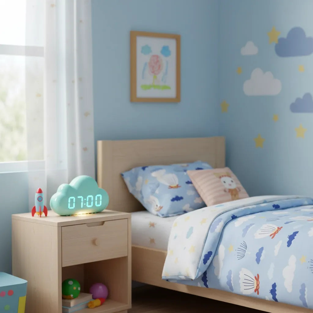 Réveil Enfant Nuage Lumineux