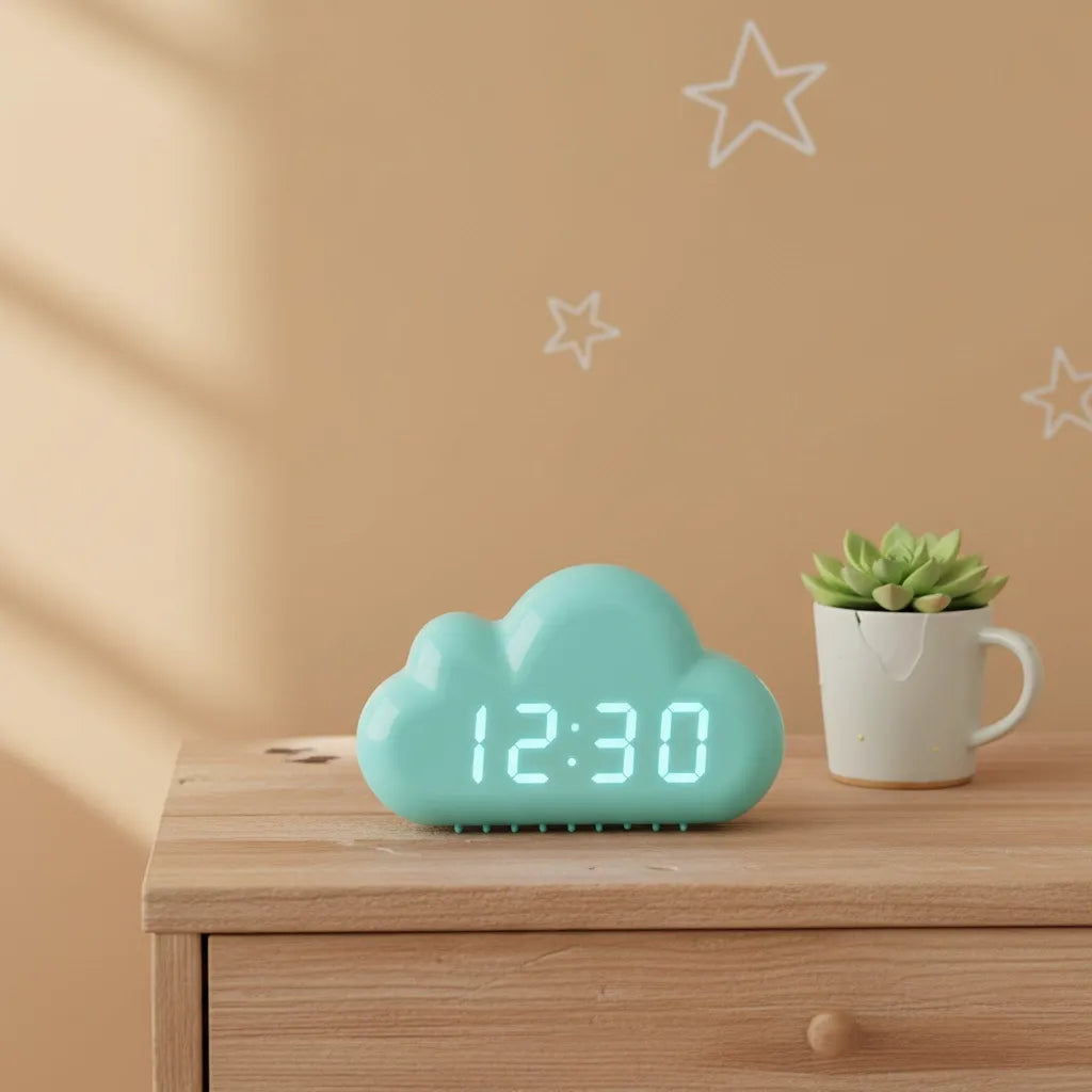 Réveil Enfant Nuage Lumineux