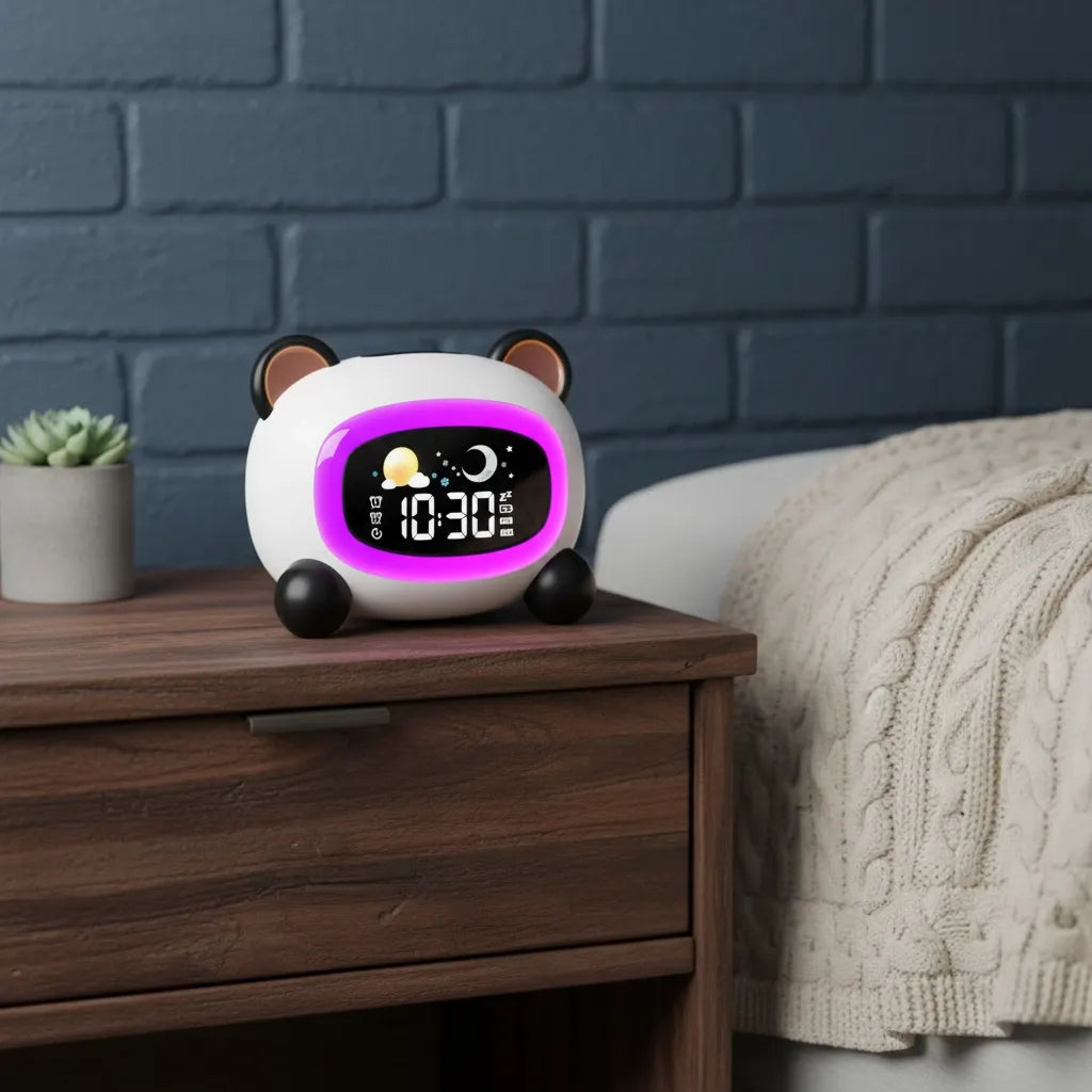 Réveil Enfant Panda Ludique