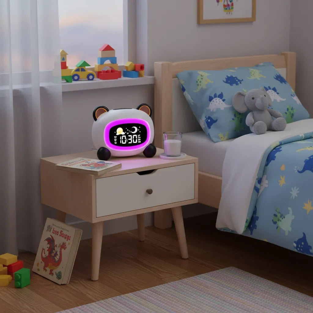 Réveil Enfant Panda Ludique