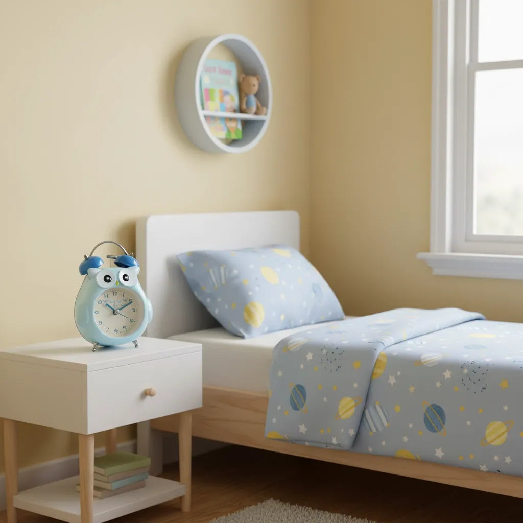 Réveil Enfant Rigolo en forme d'Hibou