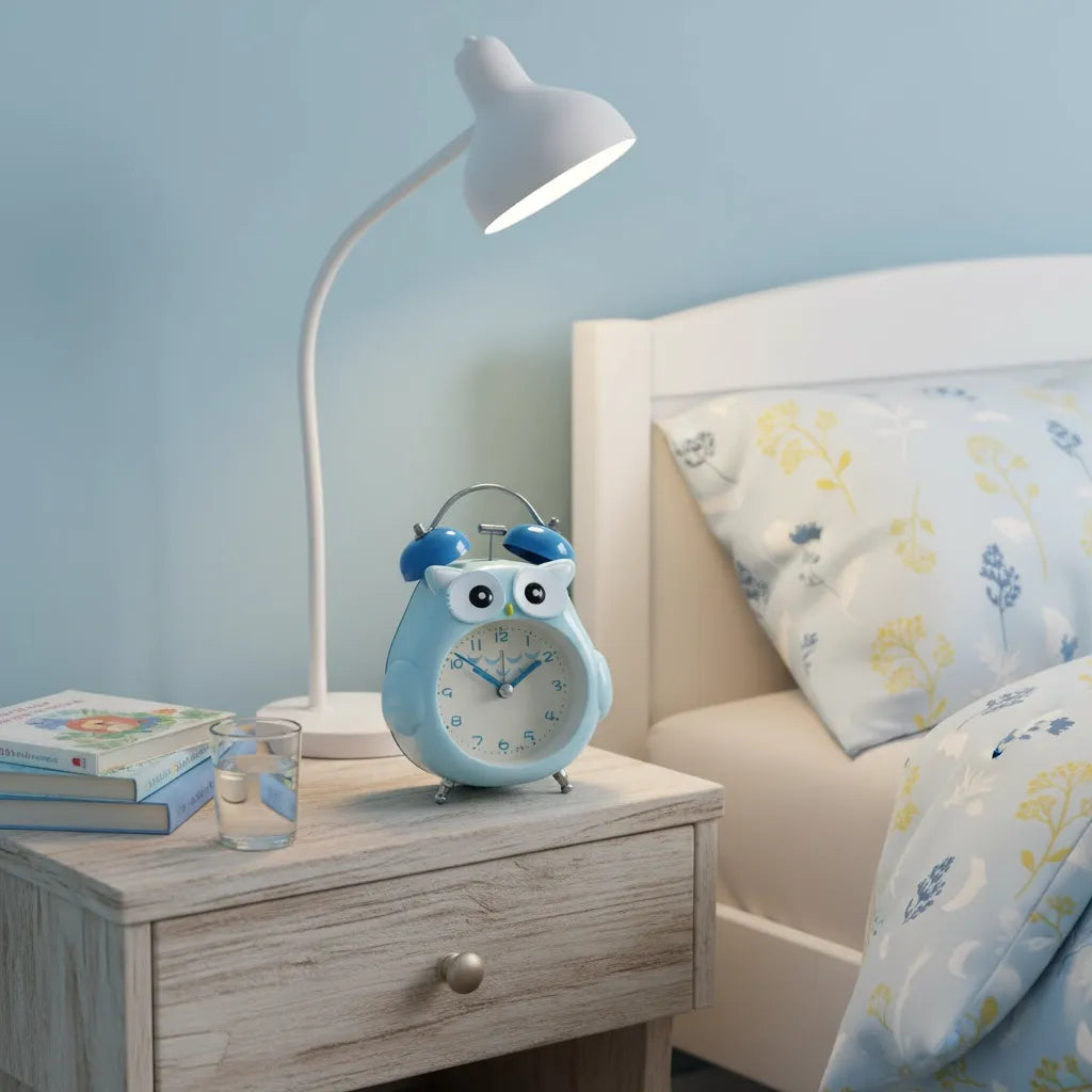 Réveil Enfant Rigolo en forme d'Hibou