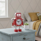Réveil Enfant Robot Métal