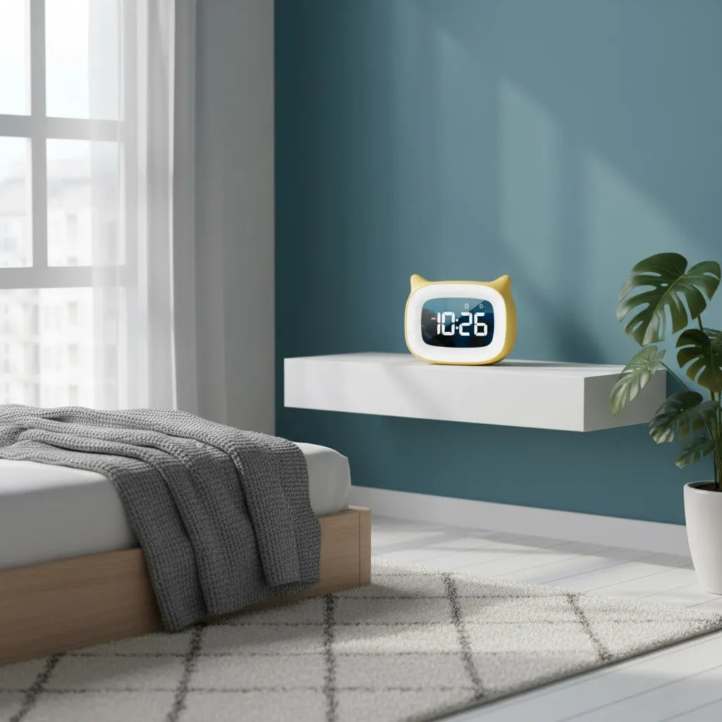 Réveil Enfant Veilleuse Jour/Nuit