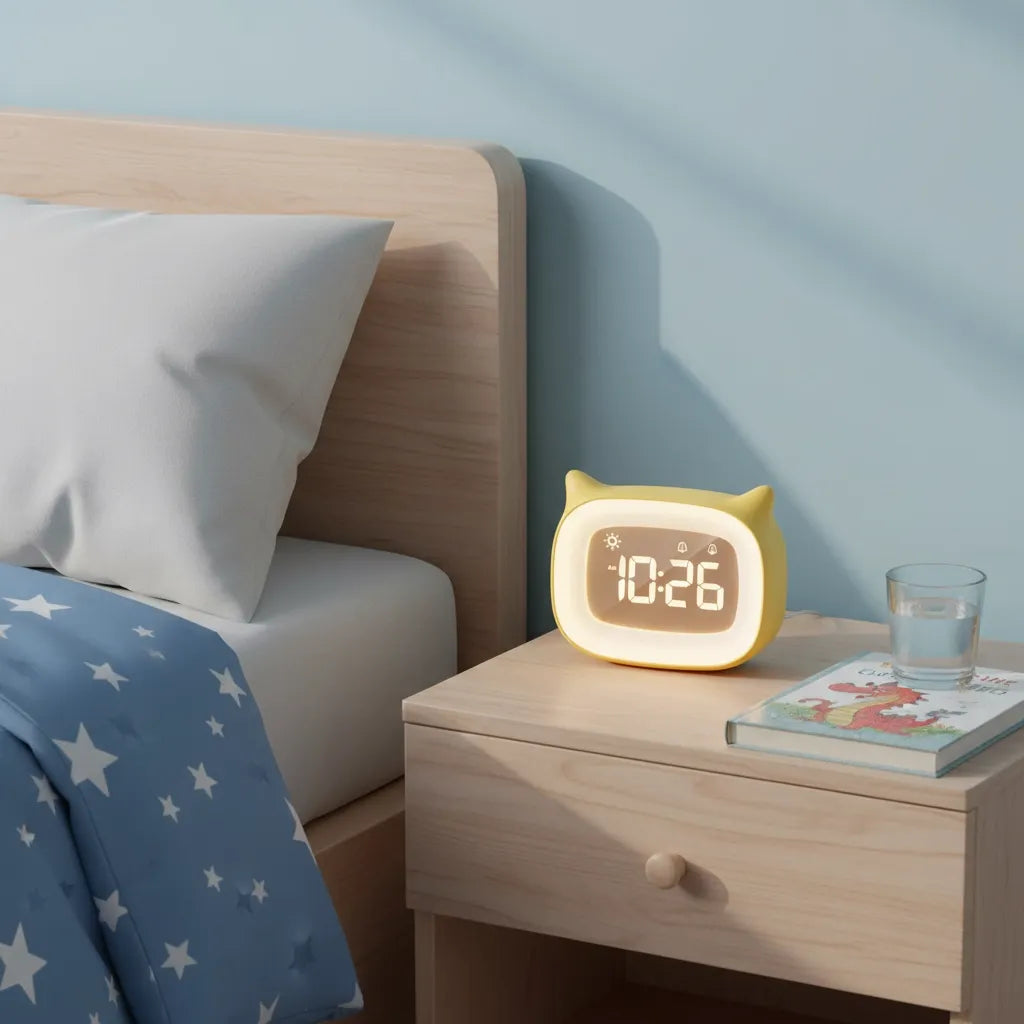 Réveil Enfant Veilleuse Jour/Nuit