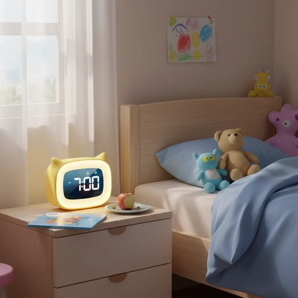 Réveil Enfant Veilleuse Jour/Nuit