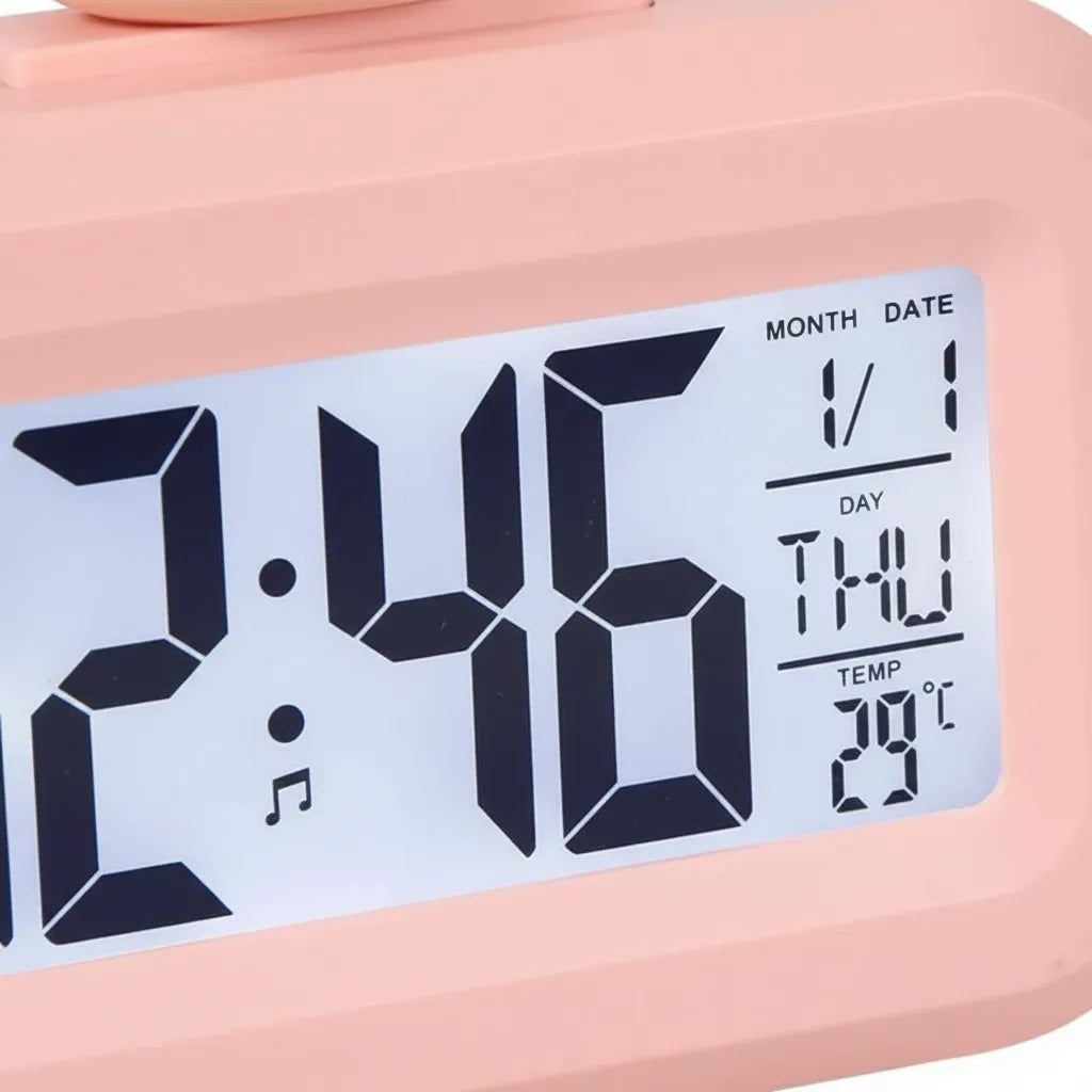 Réveil Fille 10 Ans Rose Poudré