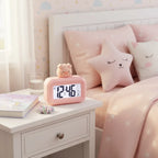 Réveil Fille 10 Ans Rose Poudré