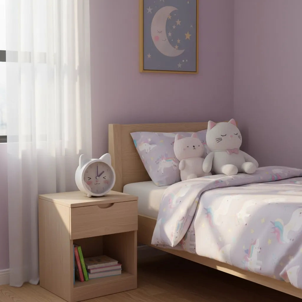 Réveil Fille 6 Ans en Forme de Chat