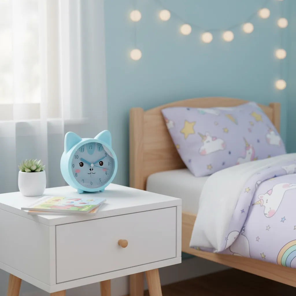 Réveil Fille 6 Ans en Forme de Chat