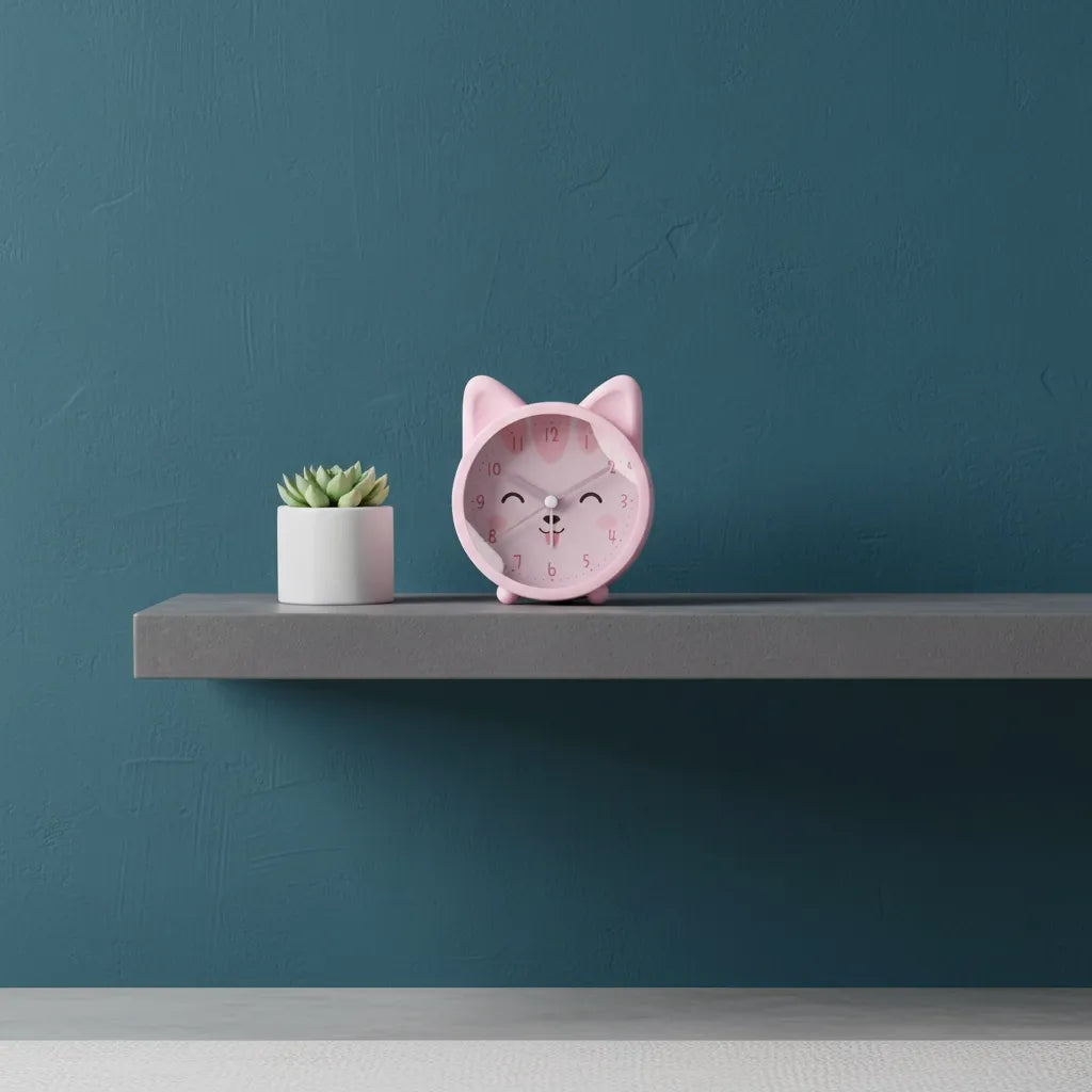 Réveil Fille 6 Ans en Forme de Chat