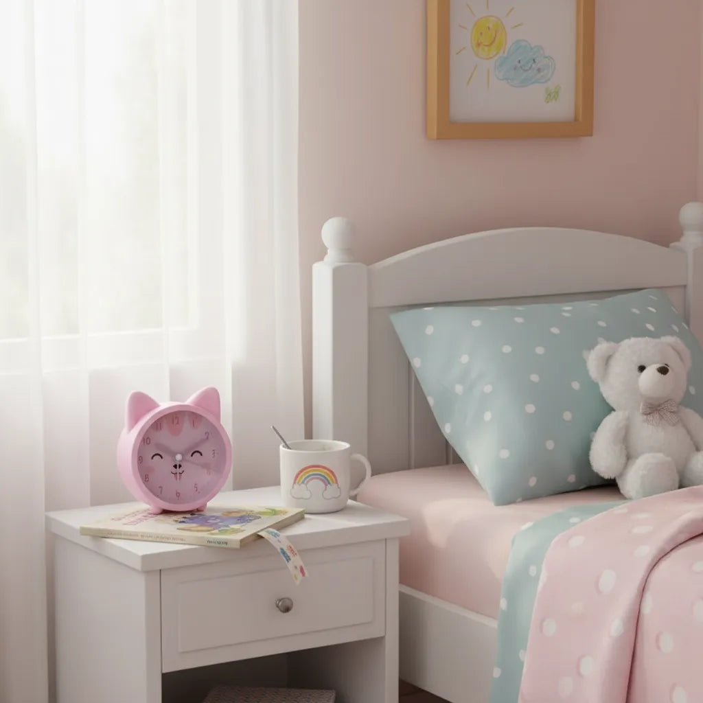 Réveil Fille 6 Ans en Forme de Chat