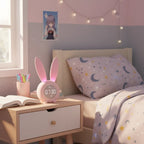 Réveil Fille Ado Lapin Numérique