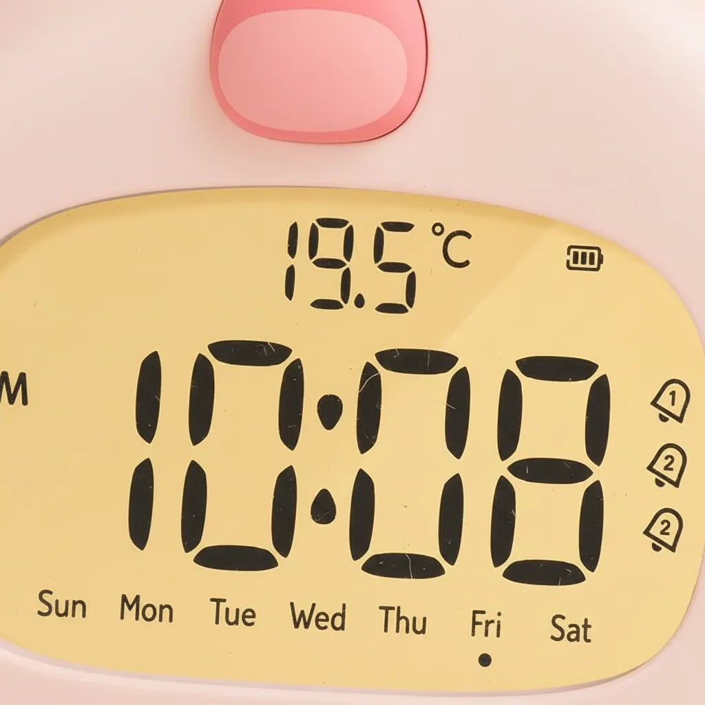 Réveil Fille Salamandre Avec Fonction Veilleuse