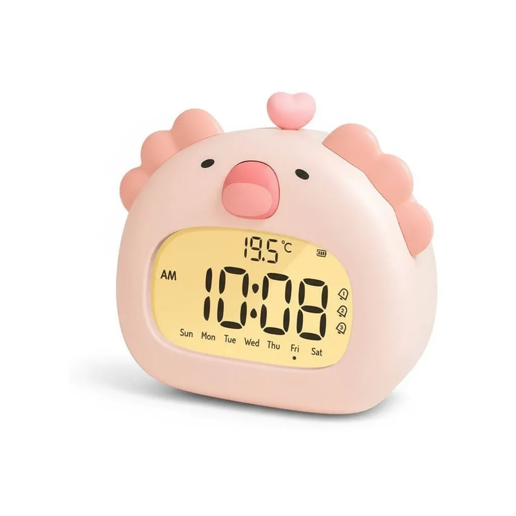 Réveil Fille Salamandre Avec Fonction Veilleuse