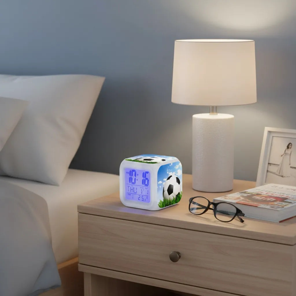 Réveil Foot Digital LED