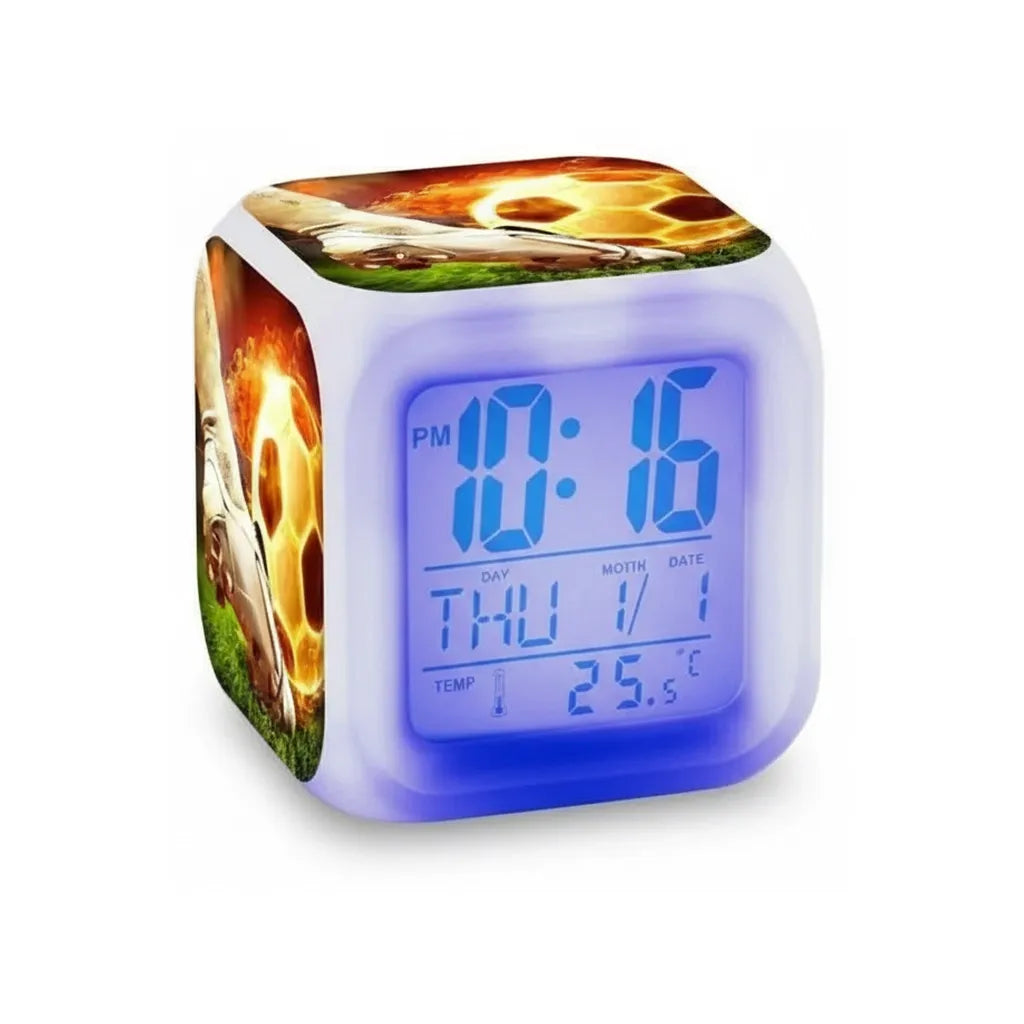 Réveil Foot Digital LED