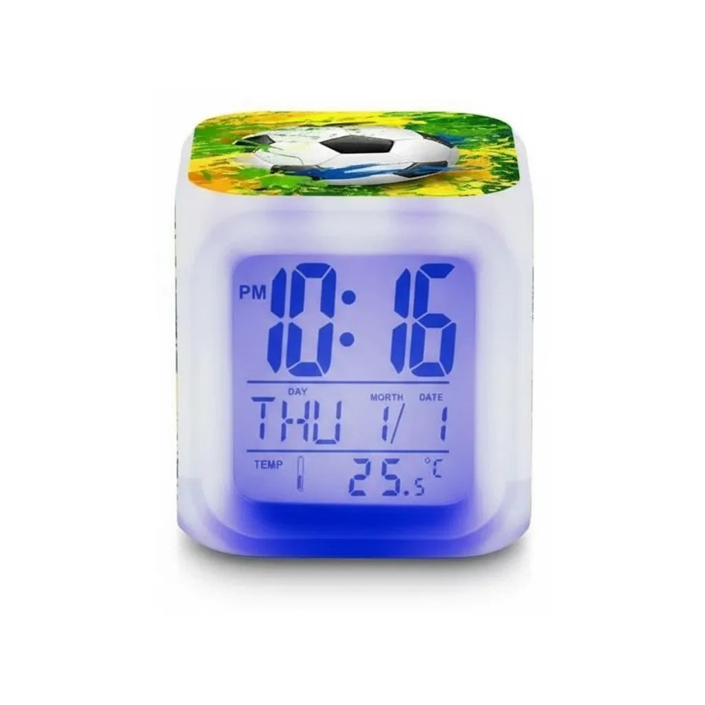 Réveil Foot Digital LED