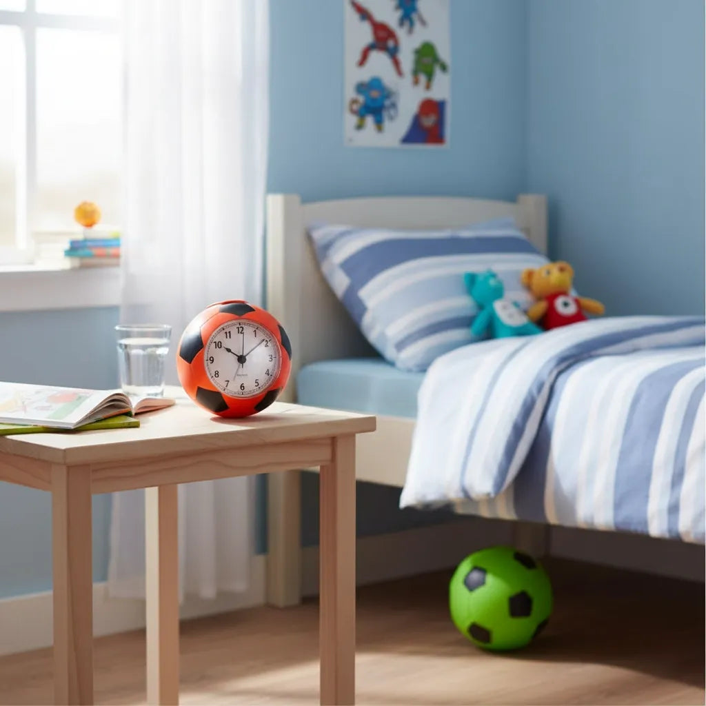 Réveil Foot Silencieux Analogique