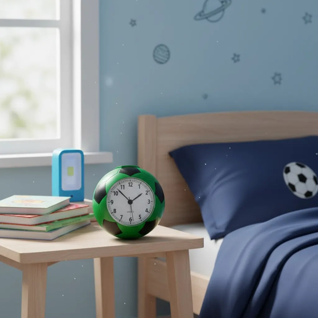 Réveil Foot Silencieux Analogique