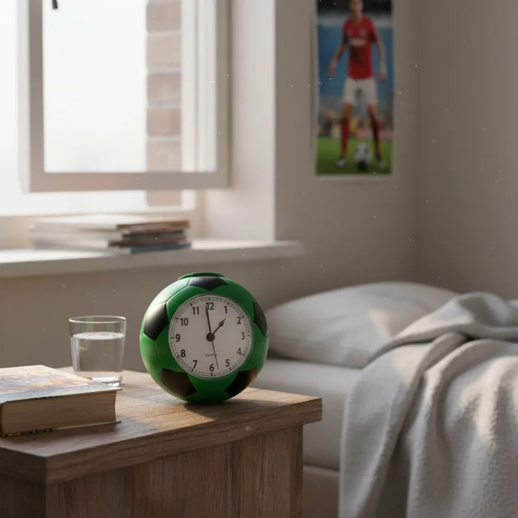 Réveil Foot Silencieux Analogique